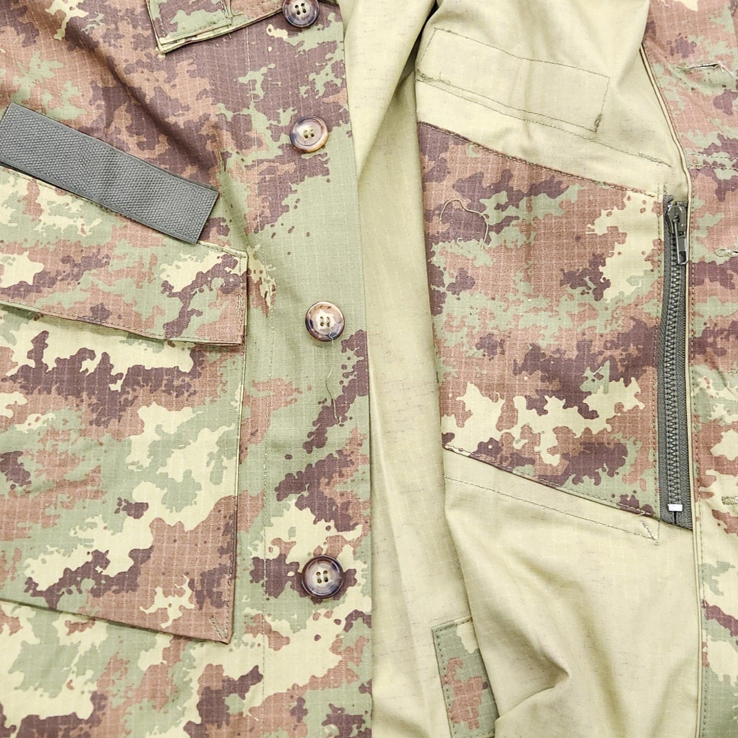 Surplus Italian Vegetato Camo BDU Top
