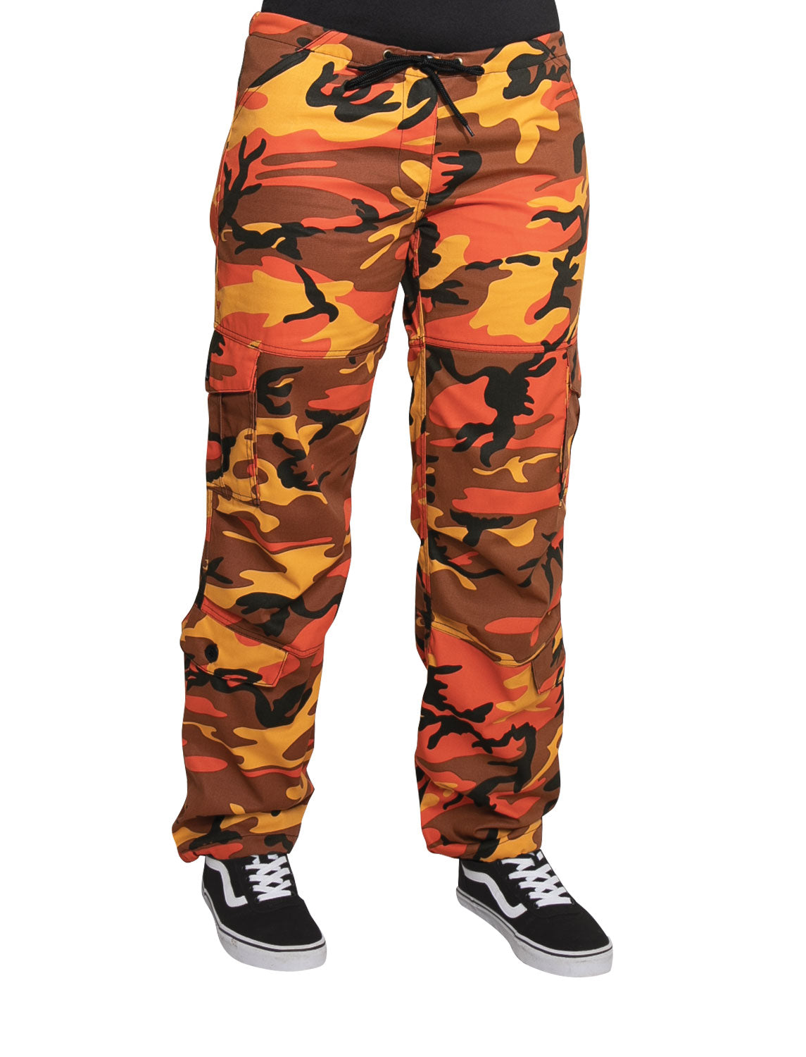 Women's Color Camo Paratrooper BDU Pants