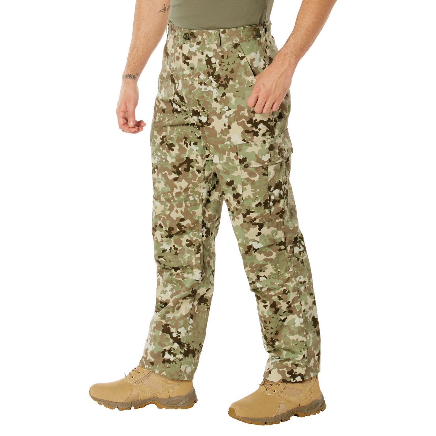 Color Camo Tactical BDU Pants