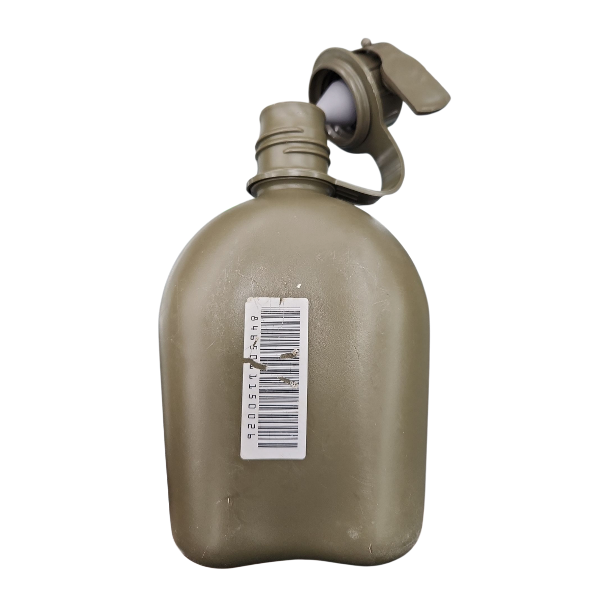 Surplus U.S. G.I. Plastic Canteen, Olive 1-quart