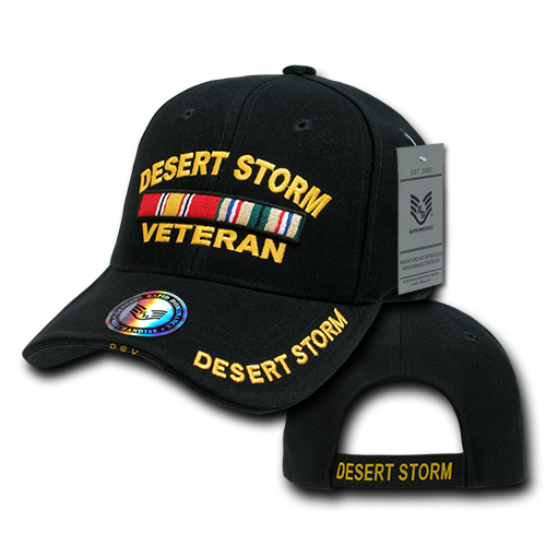'Desert Storm Veteran' Deluxe Military Cap