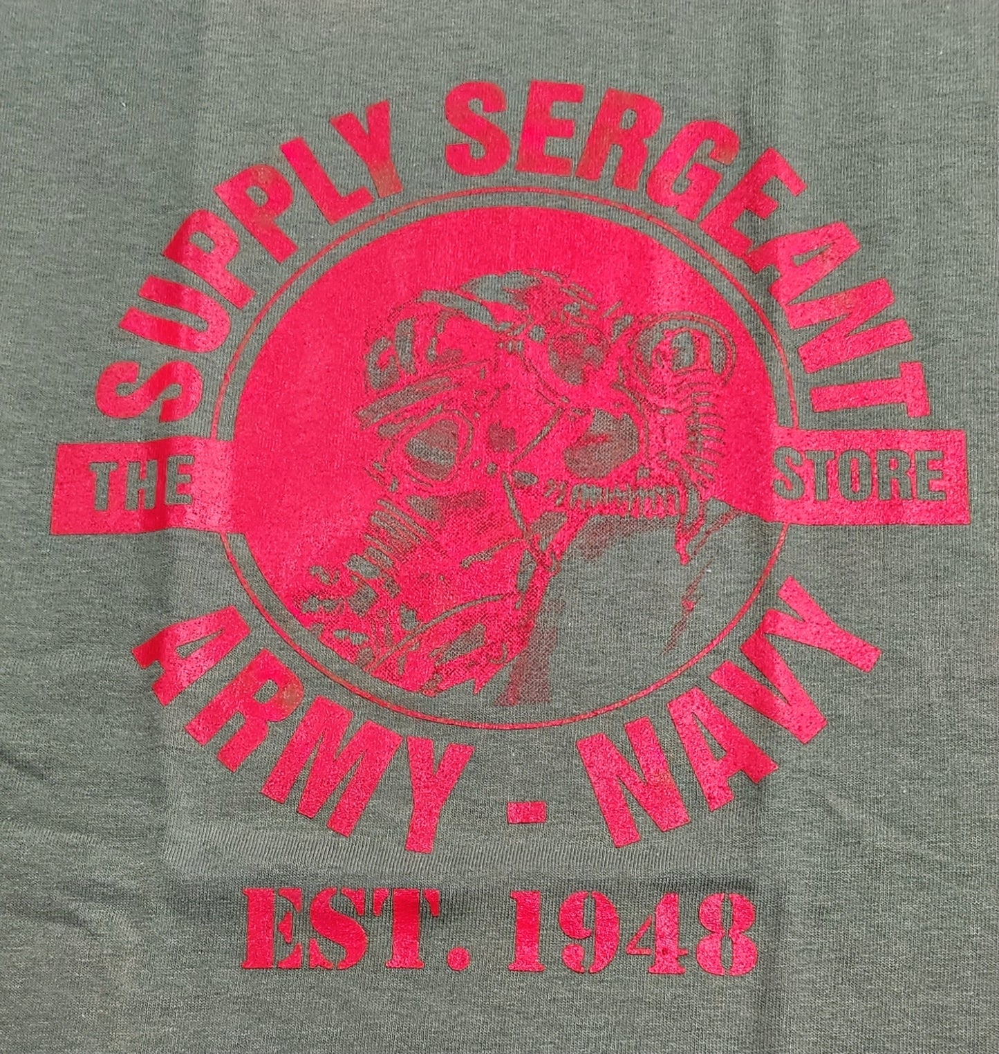 'Supply Sergeant' Printed T-Shirt