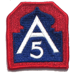 5th Army, U.S. Army Patch