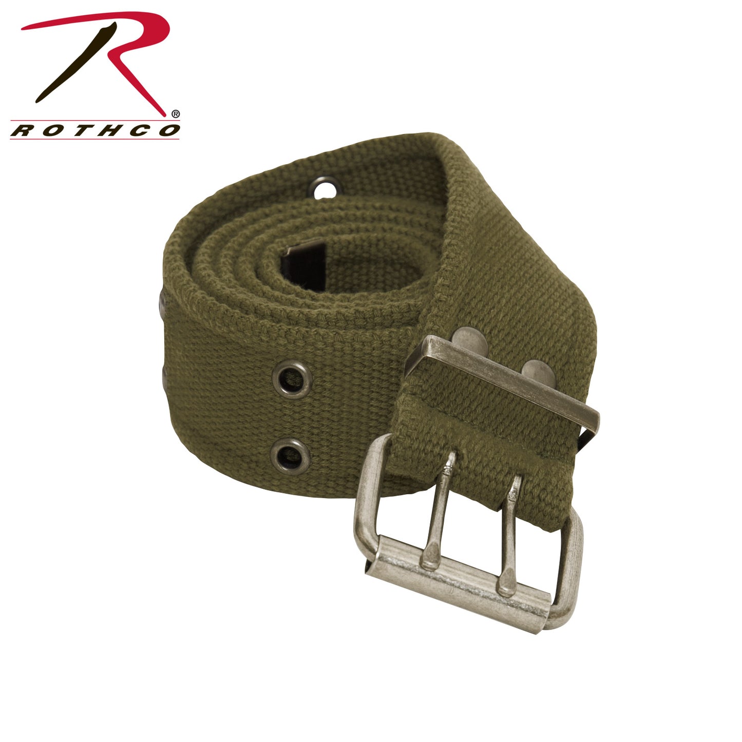 Vintage Style Double-Prong Buckle Belt