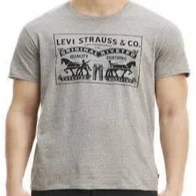 'Levi Stauss & Co' 2-Horse Graphic Tee