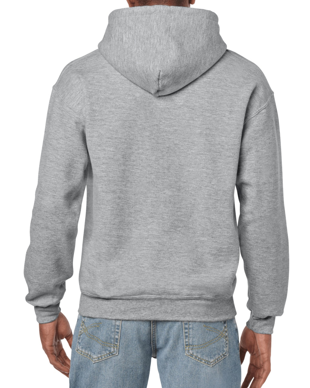 Men's Solid Color Hooded Sweatshirt