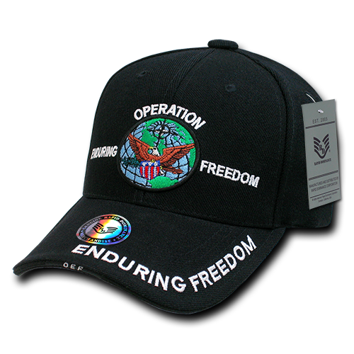 'Operation Enduring Freedom' Deluxe Military Cap