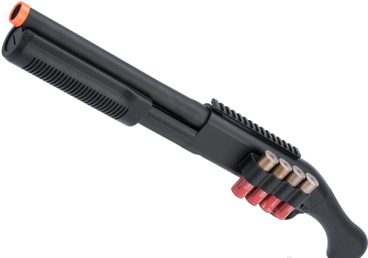 CYMA Standard M870 3-Round Burst Multi-Shot Shell Loading Airsoft Shotgun