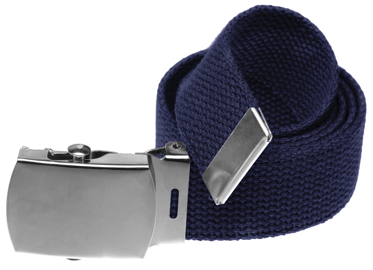 Military Style Web Belt with Buckle