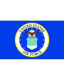 'U.S. Air Force' Logo Flag, 3 x 5'