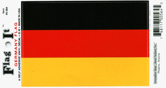 Germany Flag Decal