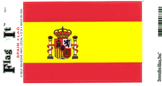 Spain Flag Decal