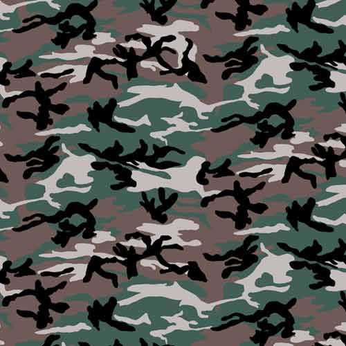 22" Camouflage Bandana