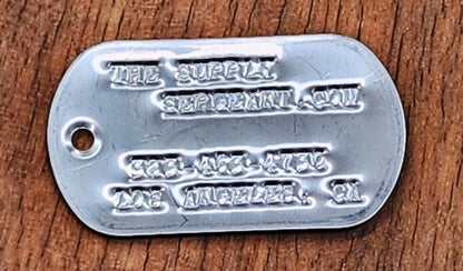 Custom Dog Tag Set, Vietnam Style