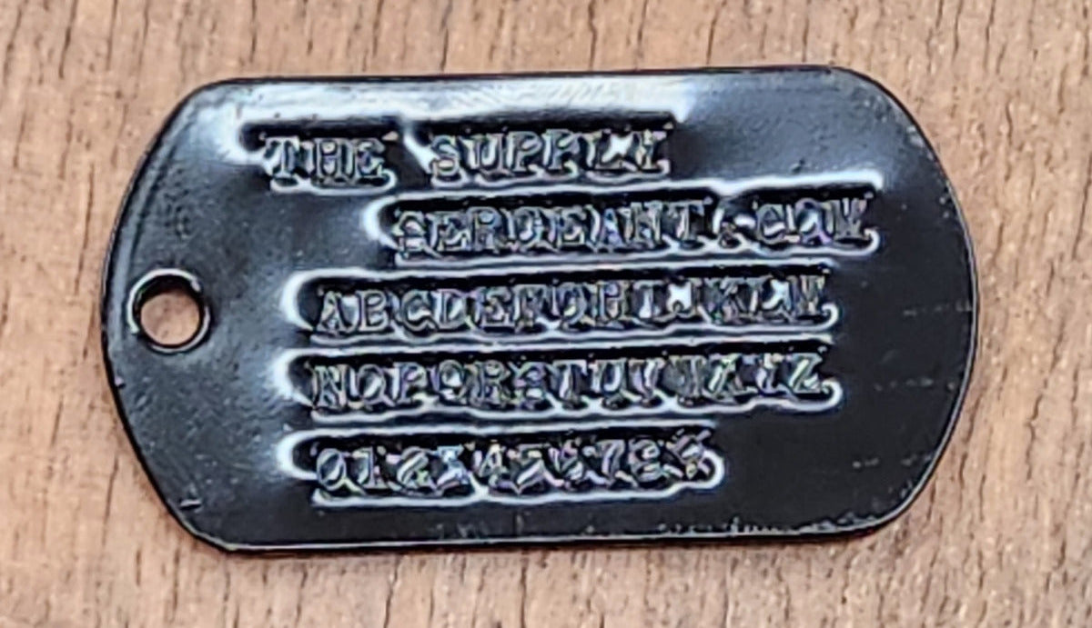 Custom Dog Tag Set, Vietnam Style