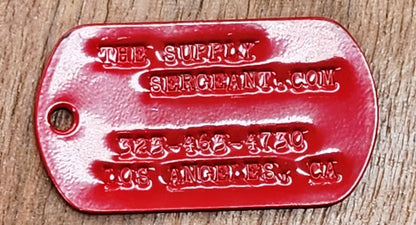 Custom Dog Tag Set, Vietnam Style