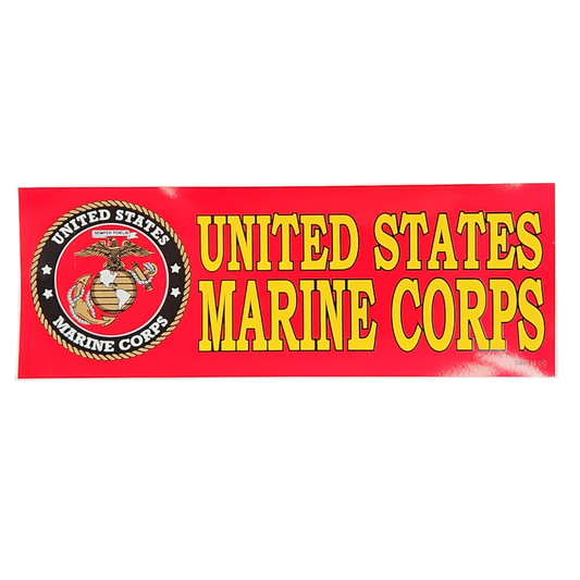 'US Marines' Bumper Sticker