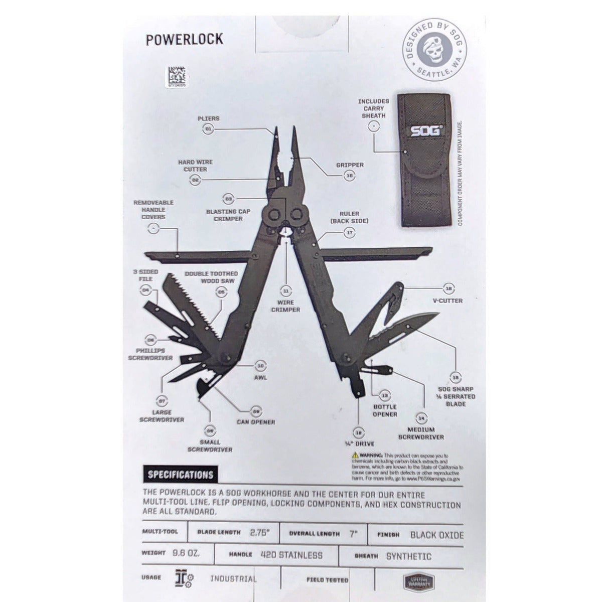 PowerLock Multi-Tool with V-Cutter