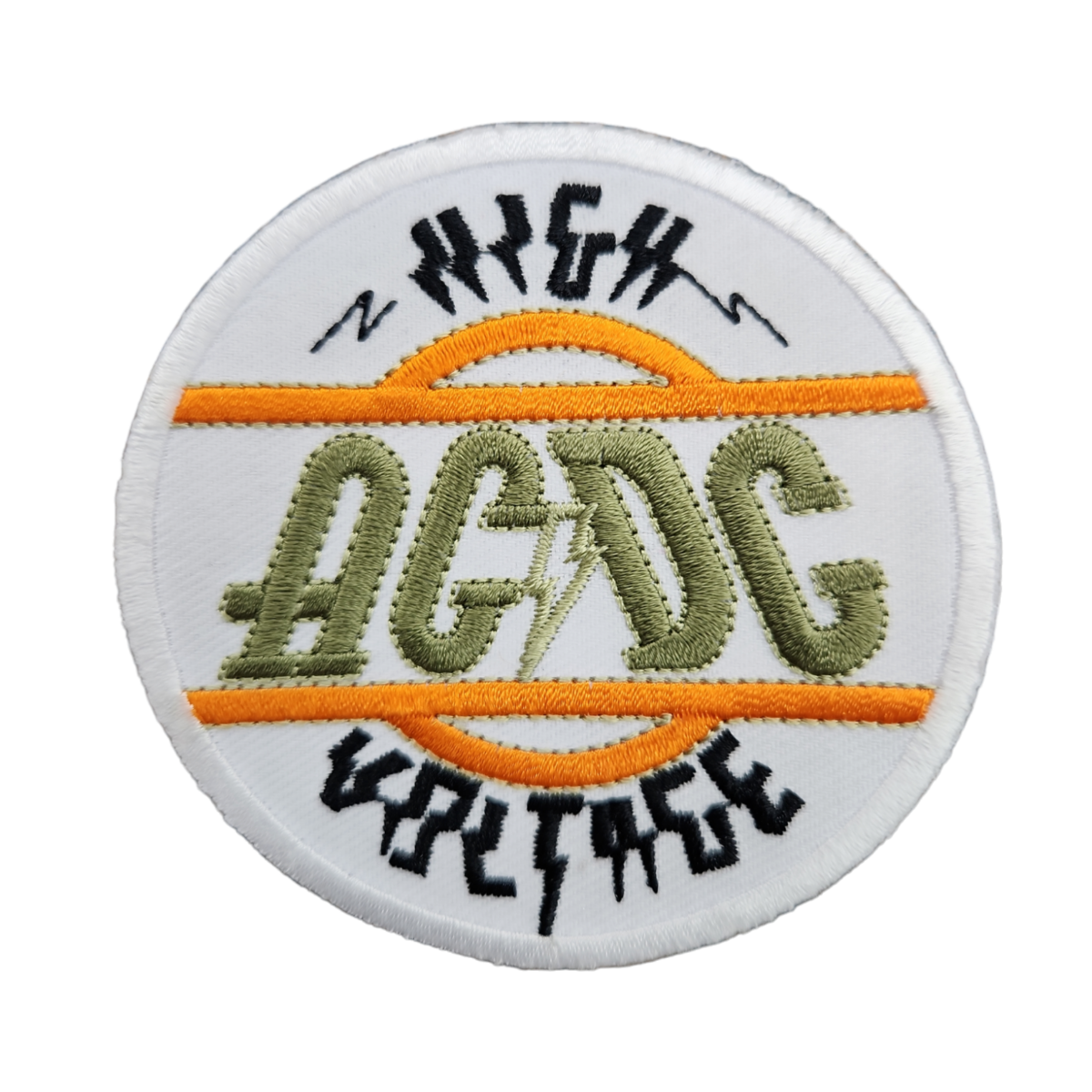 'High Voltage AC/DC' Logo Patch