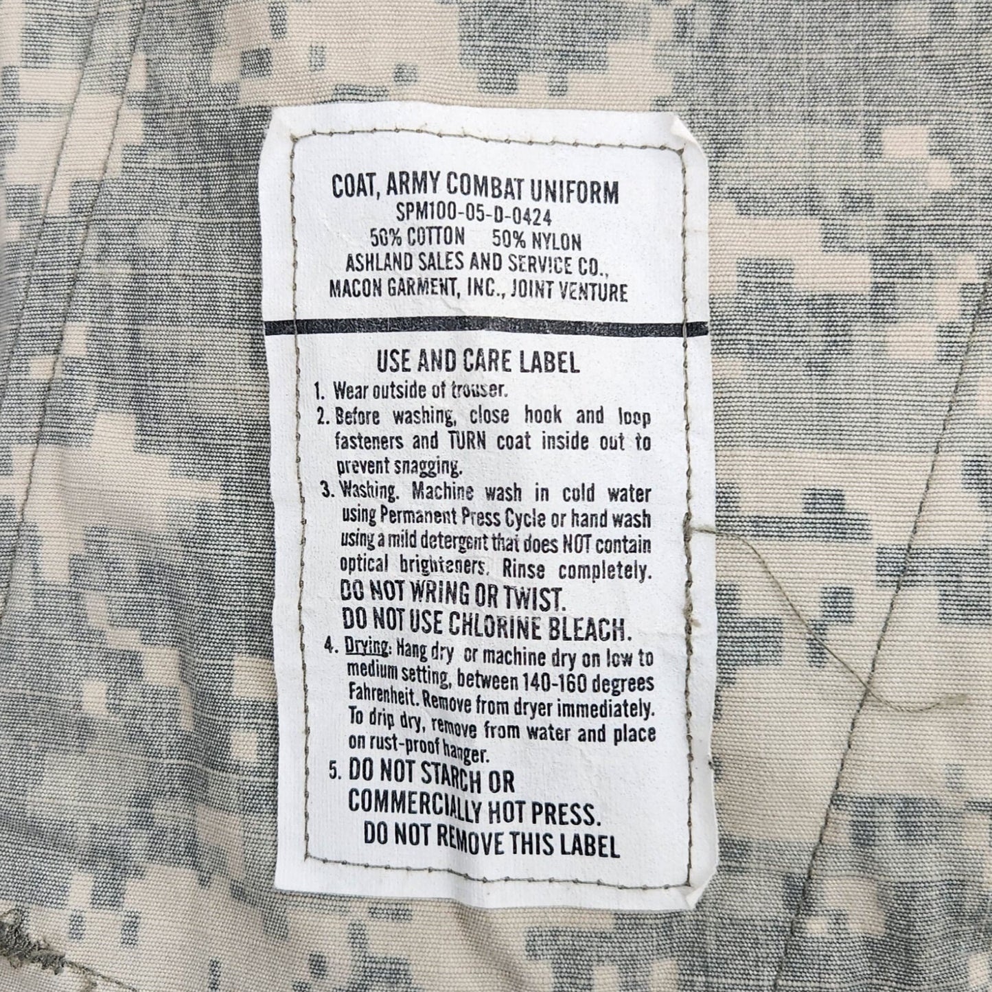 Surplus ACU BDU Top