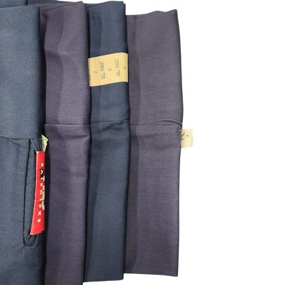 13" Loose Fit Multi-Use Pocket Work Shorts, Navy