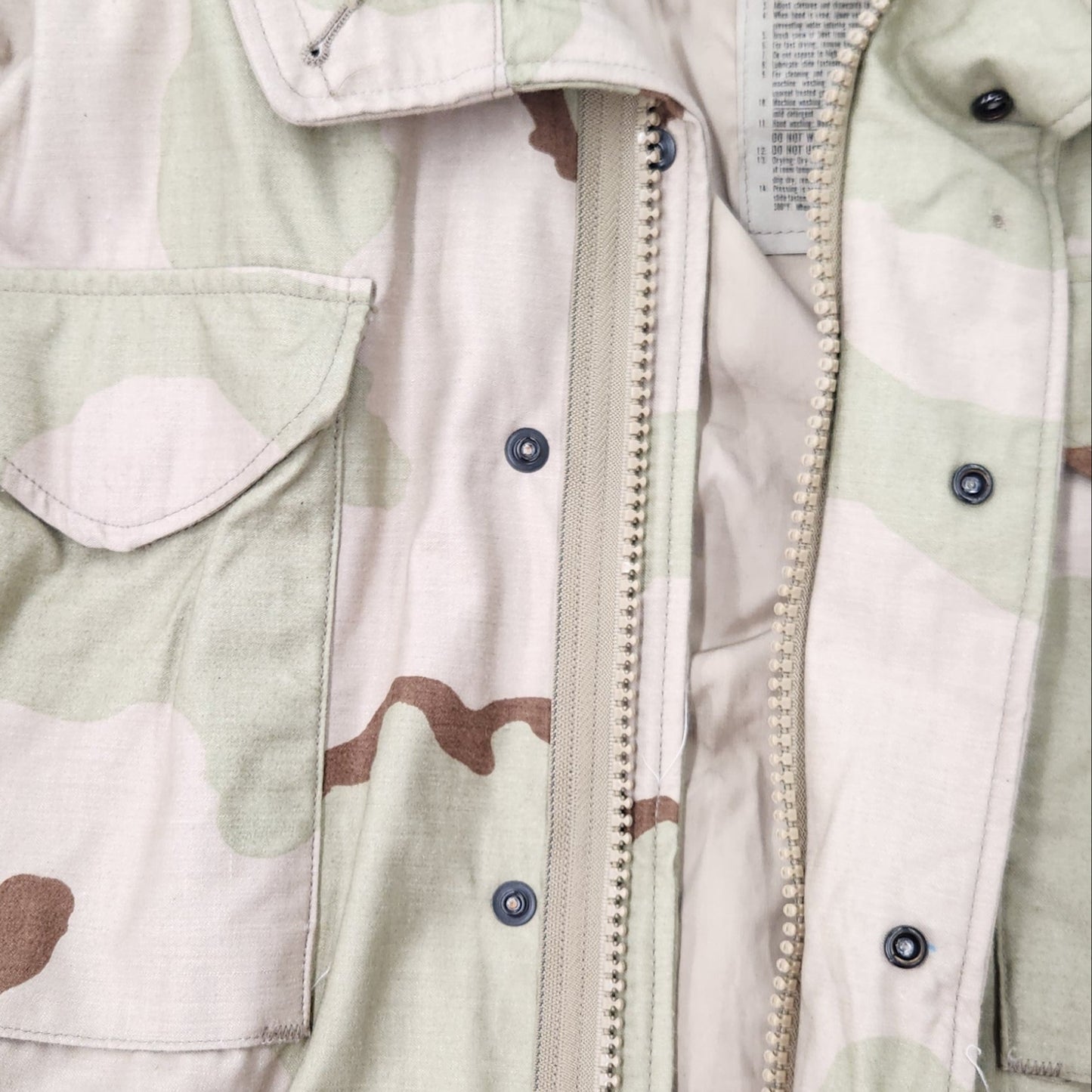Surplus M-65 Field Jacket, 3-Color Desert Camo