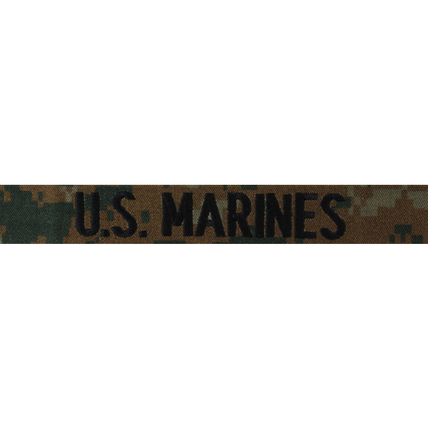 'U.S. Marines' Tape Patch, Digital Camo