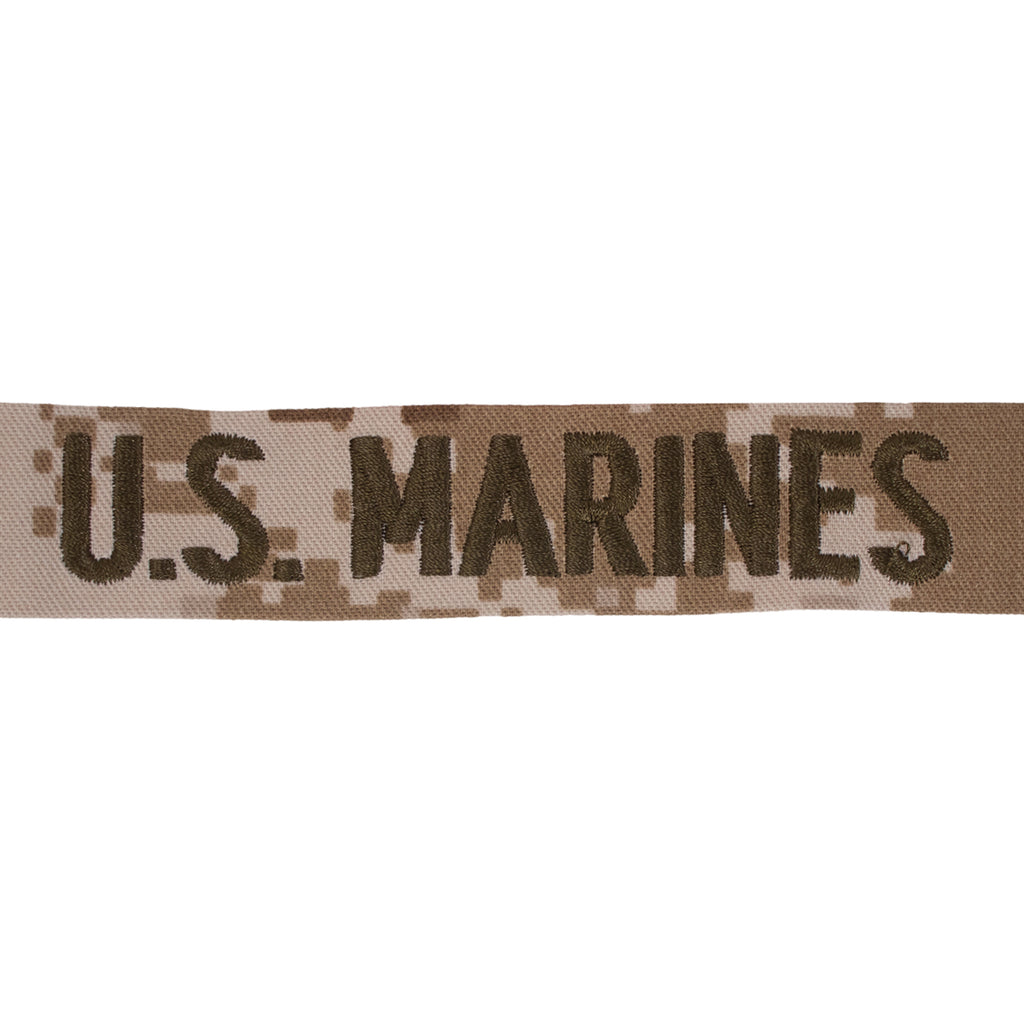 'U.S. Marines' Tape Patch, Digital Camo