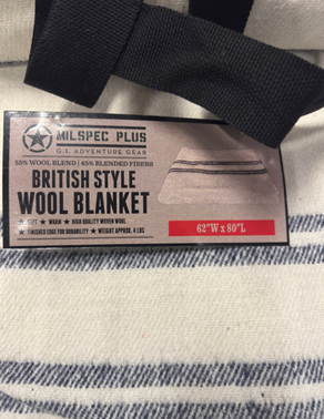 Vintage Style Wool Blanket