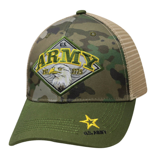 'U.S. Army' Diamond Eagle Cap