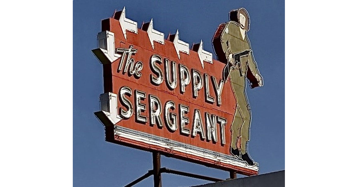 The Supply Sergeant SURPLUS, CAMPING GEAR, EMERGENCY PREPAREDNESS...