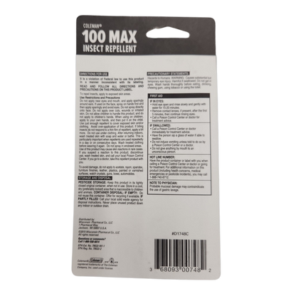100 Max Insect Repellent