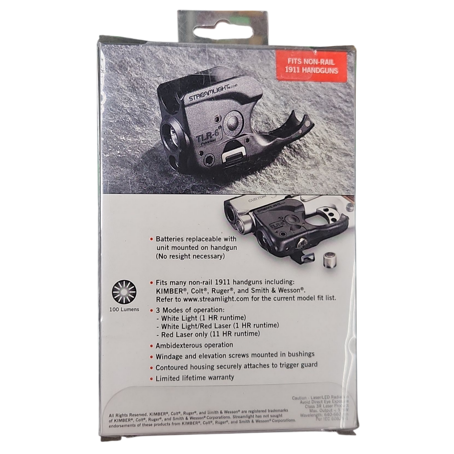 'TLR-6' Trigger Guard Light & Laser, 1911