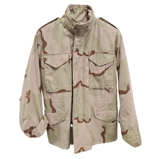 Surplus M-65 Field Jacket, 3-Color Desert Camo