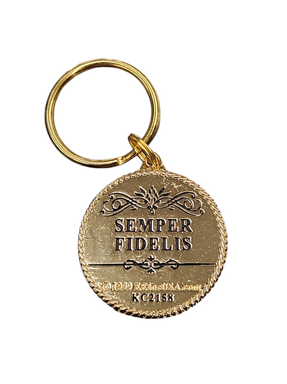 'U.S. Marine Corps' Logo Keychain