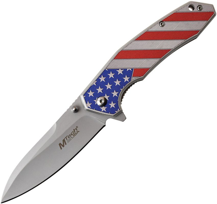 U.S. Flag Spring Assist Folding Knife
