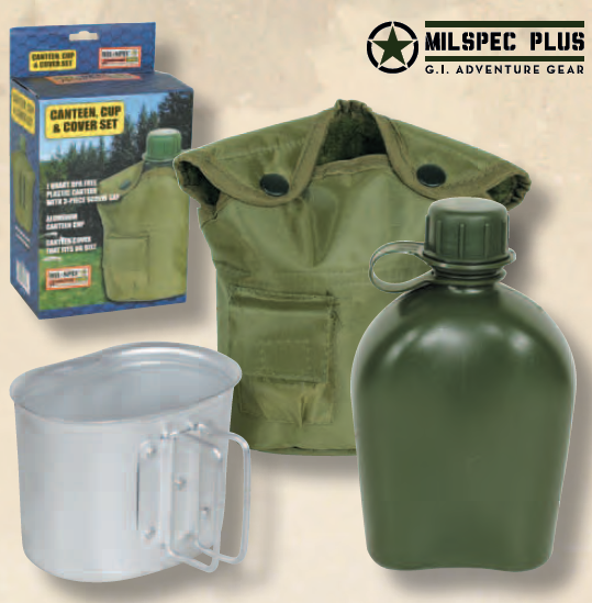 1-Quart Canteen, Cup And Cover Set