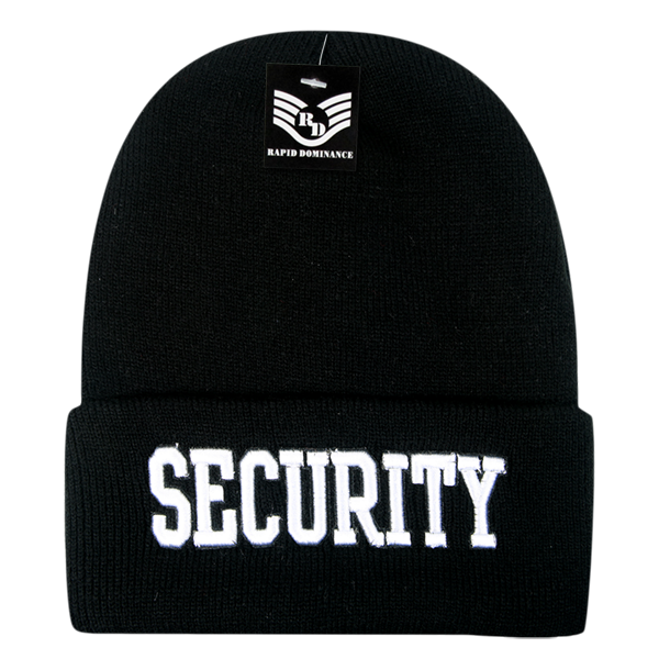 'Security' Cuff Beanie