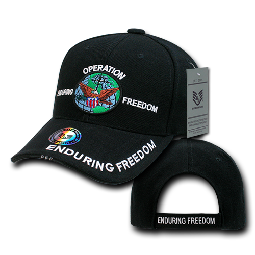 'Operation Enduring Freedom' Deluxe Military Cap