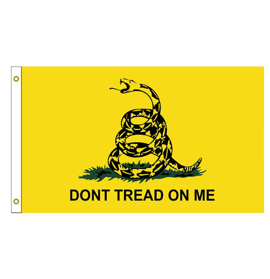 'Don't Tread on Me' Gadsden Flag, 3 x 5'