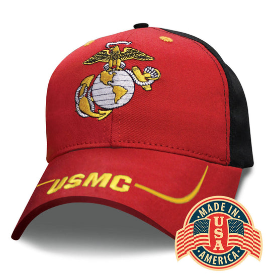 'USMC' Marines Ball Cap, US Made
