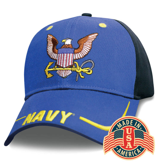 US Navy Ball Cap, US Made