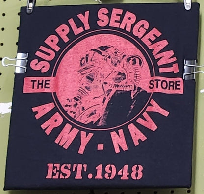 'Supply Sergeant' Printed T-Shirt