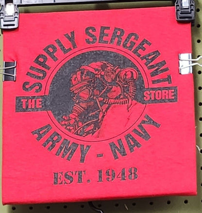 'Supply Sergeant' Printed T-Shirt