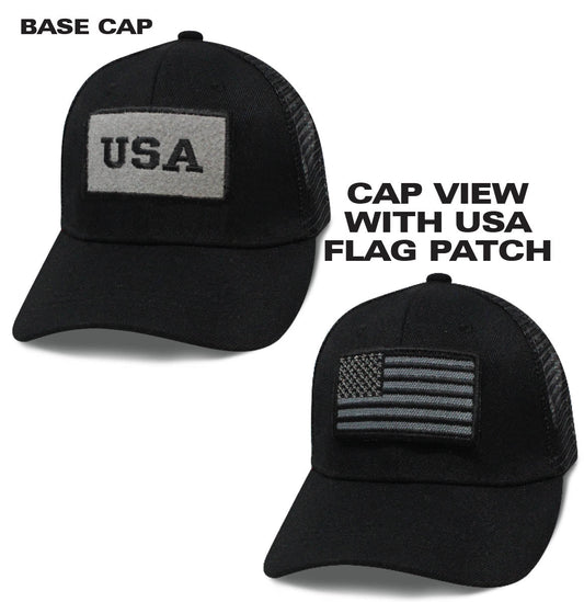 'USA' Cap with U.S. Flag Patch