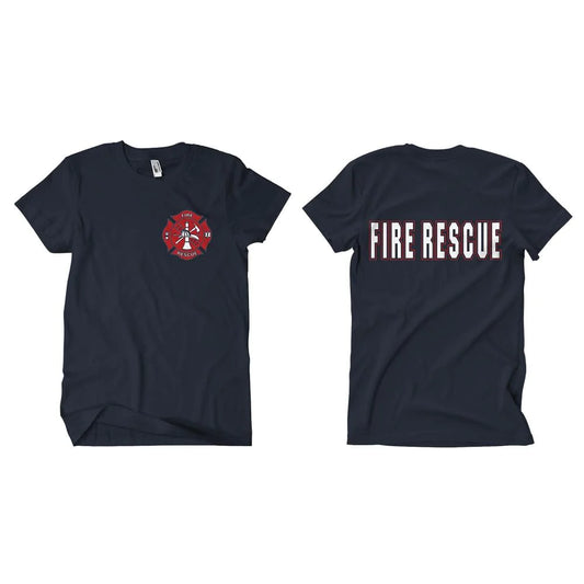FIRE RESCUE TWO SIDED T-SHIRT