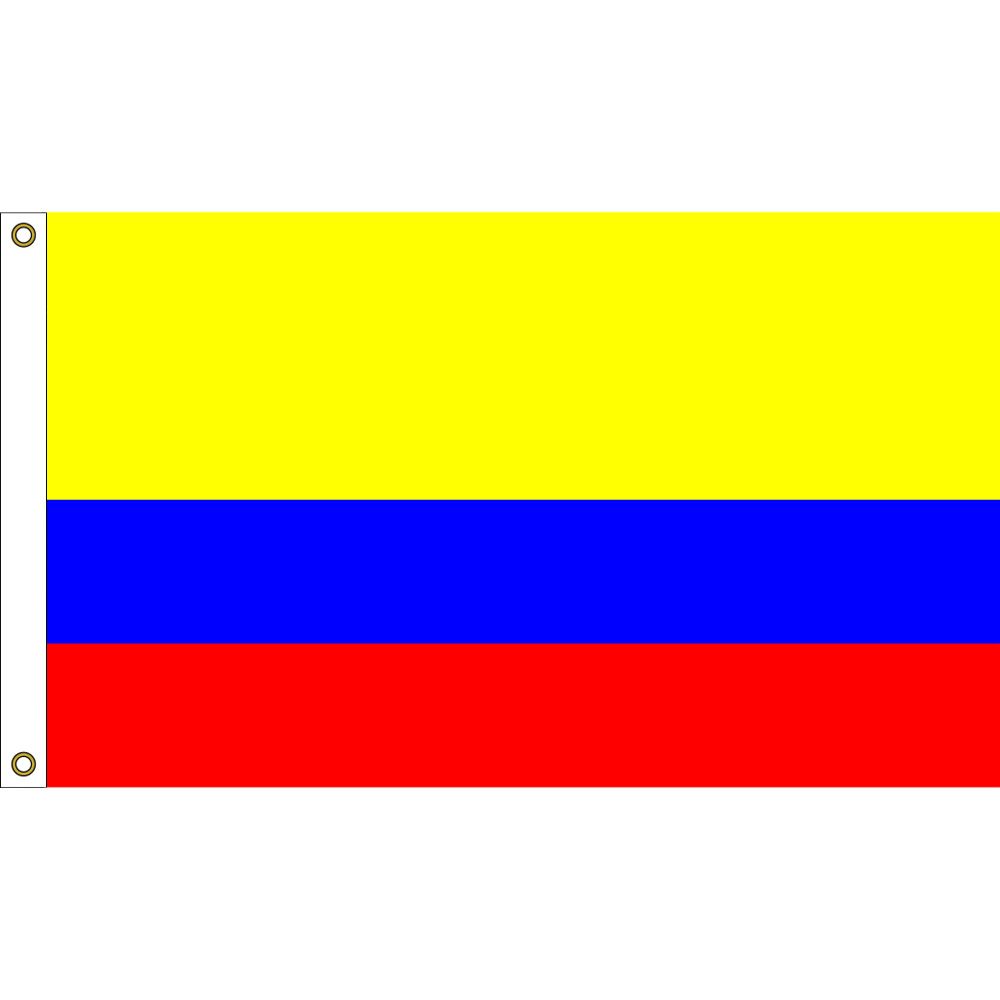 Colombia Flag, 3 x 5'