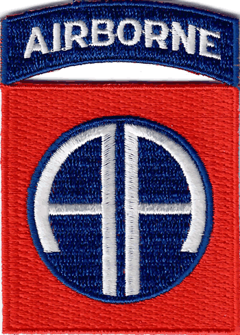 82nd Airborne Logo Patch