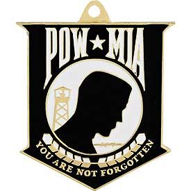 'POW*MIA' Logo Keychain