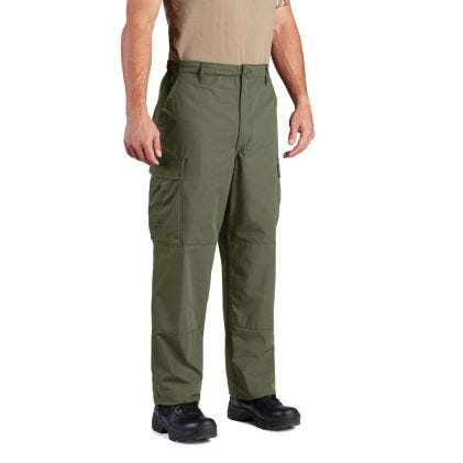 100% Cotton BDU Pants, Olive Drab